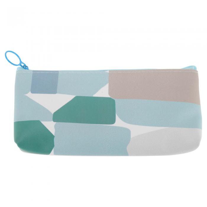 GLIDESMOOTH ペンケース 筆箱 ペンバッグ 薄い 可愛い 軽量 文房具収納 収納バッグ オフィス用品 1個 四角