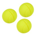 PATIKIL テニス用振動吸収剤 3個セット テニスラケットダンパー シリコンラケットストリングショックダンピング テニスラケットとストリング用 イエロー