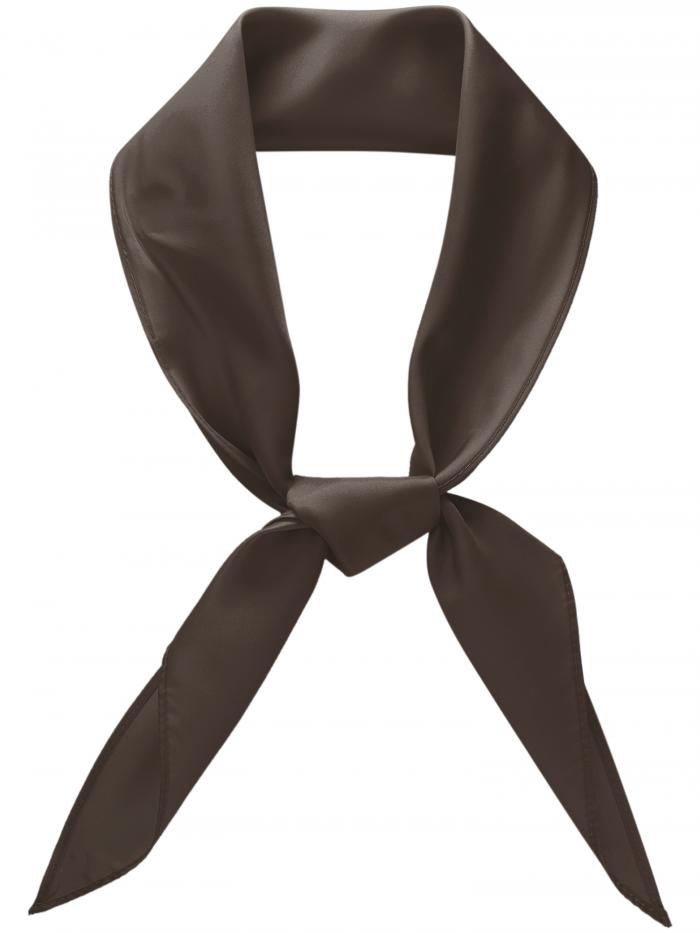 Elerevyo レディース三角スカーフ ハンドメイド セーラー蝶ネクタイ 制服コスプレ用 ダークブ ラウン One Size