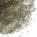 PATIKIL 砕かれたガラスのピカピカ 2-3 mmのカラフルな不規則なガラスチップ チャンキーガラスのピカピカストーン ネイルアートDIYクラフト宝石用 ライト金色