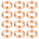 PATIKIL 20mmチューブODコンプレッションスリーブフェルール 12個 銅フェルールフィッティングコンプレッションフィッティングアソートメントキット エ...