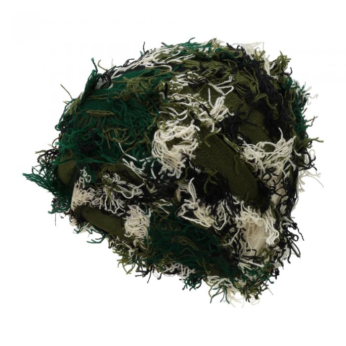 Motoforti サイクリングハット 保温 ハードハットライナー アクリル生地 グリーン 25x22cm ワンサイズ 1個