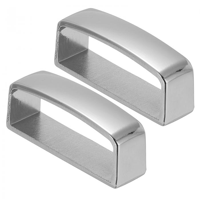 PATIKIL 1 3/8"36mmベルトループキーパー 2個入り合金ベルトストラップリングメンズバックル DIYクラフ..