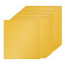 PATIKIL 20シート 金色グリッターカードストックペーパー 12 x 12インチ 250gsm スクエアプレミアムスパークリーペーパークラフトカードストッ...