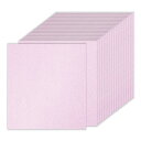 PATIKIL 20シート ライトピンク グリッターカードストックペーパー 12 x 12インチ 250gsm スクエアプレミアムスパークリーペーパークラフトカ...