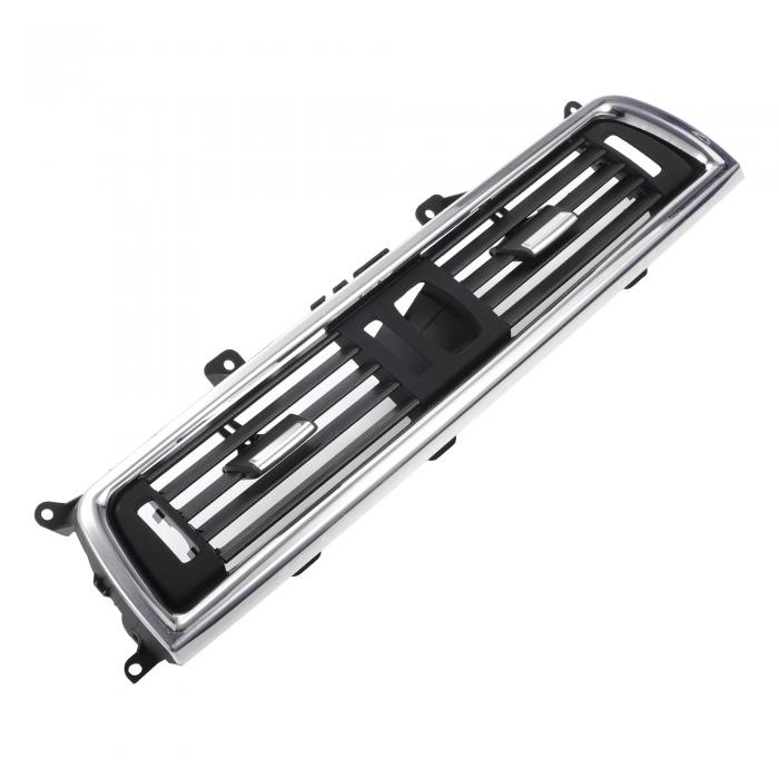 TUCKBOLD BMWに対応 528i用センターダッシュA/Cアウトレット 耐久性No.64229166885 | エアベントパネル ブラックシルバートーン 1個