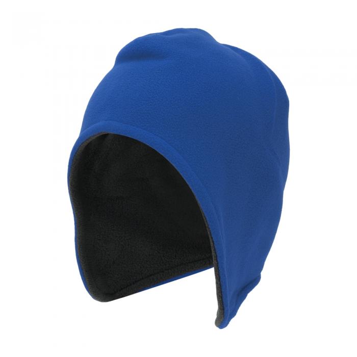 Motoforti サイクリング帽子 イヤー保護 ハードハットライナー ポーラーフリース生地 ブルー 27x30cm ワンサイズ 1個