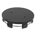 Partuto 1個70mm 2.76" OD - ユニバーサルカーウィールハブセンターキャップ - カーSUVトラックオートハブカバー自動車用アクセサリー傷つきにくい錆びにくい - 耐久性のあるプラスチック光沢ブラック