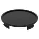Partuto 1個76.3-mm 3.00" OD - ユニバーサルカーウィールハブセンターキャップ - カーSUVトラックオートハブカバーオートモーティブアクセサリースクラッチ耐性錆びにくい - 耐久性のあるプラスチックマットブラック