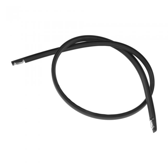 Motoforti ルーフシーリングストリップ ウェザーストリップルーフトリムサンルーフシール ホンダに対応アコードSV4 1994-1997用 ゴム 右側 No.74306SV4003 ブラック 1個