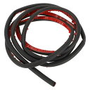 Motoforti 自動車用ウェザーストリップ ドアウェザーストリッピング 自己粘着性ウェザーシールストリップ エンジンカバートランク用 6.6フィートx0.3...