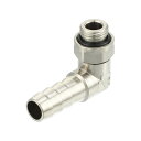 Motoforti ユニバーサルカー90度真鍮フィッティングホースアダプター ホースフィッティング 8mm 5/16