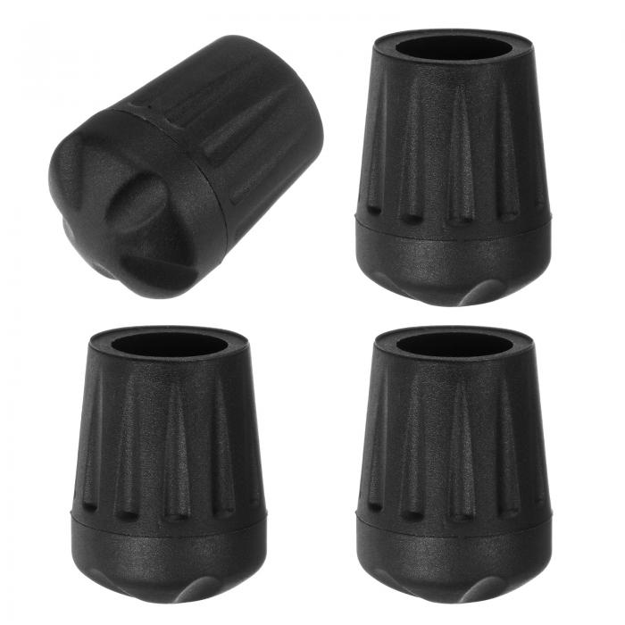 M METERXITY 4パックの滑り止めキャンプチェアフット 15mmの折りたたみキャンプチェア交換用フィート ..