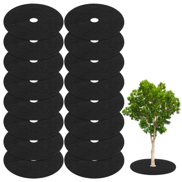 M METERXITY 16パック 不織布製ツリー カバーリング 直径5.9
