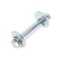 Hihaha Toyotaに対応ハイランダー2001-2003用のキャンバーアライメントボルトキャム調整ナットキャンボルトキットメタル1セットシルバートーン