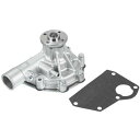 VekAuto Mitsubishiに対応フォークリフトFD20 S4Sディーゼルエンジン用のウォーターポンプキット耐久性のあるメタルシルバートーンのフロントエンジンウォーターポンプとガスケット(2)