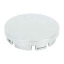VekAuto 車輪ハブセンターキャップ56mm 2.20"OD カー用汎用耐久性ABSプラスチッククロームシルバートーンフロントおよびリアホイール