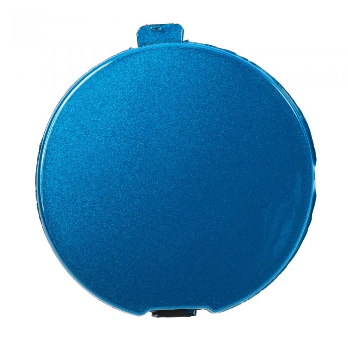 ACROPIX Mazdaに対応 CX 3 2016 2021用のフロント右側の乗客用カーバンパートウフックカバー ディープ スイショウ ブルーパール番号：D10J50A11A 1個入り