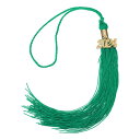 uxcell 2024年卒業タッセル 2024年 金色装飾付き卒業帽タッセル DIY用 卒業式やパーティー ため 記念品 卒業帽 装飾 緑