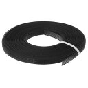 uxcell 裁縫用ボーン 1個入り10ヤード8mm - ポリエステル製スルータイプの低密度コルセットボーン ウェディングドレス 花嫁ガウン用(黒)(4)