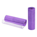 uxcell 装飾メッシュリボン PP ライトパープル パープルホイル付き 25.4 cm x 9 M 2個