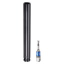 uxcell 1/2" ドライブ 14mm 6点 ディープインパクトソケット 8"長さ 1/2"~1/4" 六角シャンクアダプター付き 電気メッキ CR-Vスチールソケットアダプターアクセサリーセットキット 六角ボルトナット用