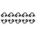 uxcell 20個 プラスチック製9.1-9.6ミリ 0.36-0.38