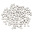 uxcell 粘土小石 3-5mm 0.22 ポンド ホワイト ガーデニング 鉢植えボール 水耕栽培 花瓶用品 盆栽装飾用