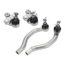 X AUTOHAUX ホンダに対応 シビック 2006-2011用フロントサスペンションキット アウタータイロッドエンド ロワーボールジョイント 4個セット