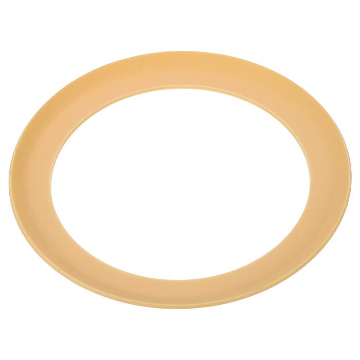 uxcell エアコンプレッサー圧縮ピストンリング ユニバーサルエアコンプレッサー交換部品 69.6mm OD 48mm ID 1mm厚 蛍光イエロー