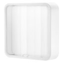 uxcell 乳白色アクリルディスプレイケース 12x12x3