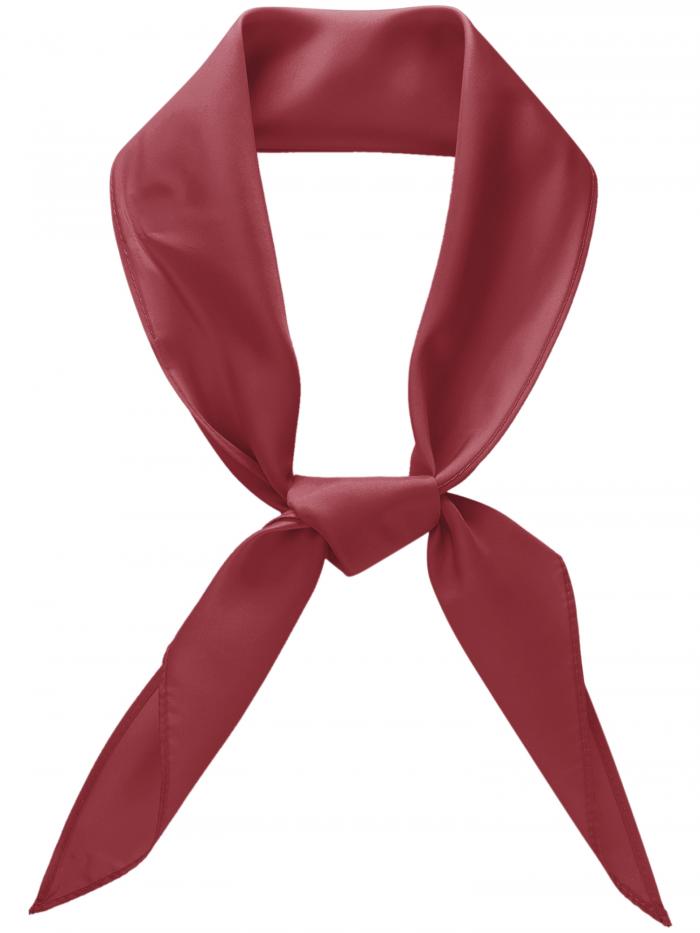 Elerevyo レディース三角スカーフ ハンドメイド セーラー蝶ネクタイ 制服コスプレ用 ブルゴーニュ One Size