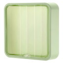 uxcell アボカド緑アクリルディスプレイケース 12x12x3