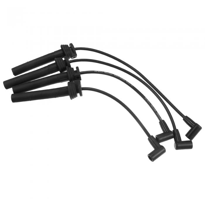 ACROPIX 車用スパークプラグコイルワイヤー点火コイルハーネスケーブル6.7mm Mini Cooperに対応 2002-2008 L4 1.6L SOHC用 No.05072488AA - 4個セット