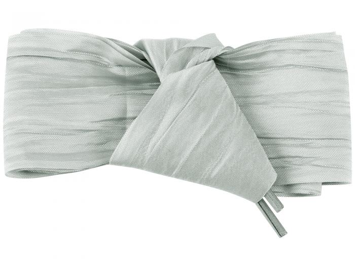 Elerevyo Solid Color Wrinkled Extra Wide Flat Athletic Shoelaces, Shoe Laces for Sneakers Grey 140cm/55.1