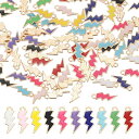 PATIKIL 宝石メイキング装飾バルク 100個 合金オイルドリッピングフラッシュペンダントDIY ネックレス ブレスレット イヤリング作りやクラフトに最適(3)