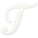 PATIKIL バッグ用 レター装飾 アルファベット装飾インサート装飾アクセサリーバッグ装飾 ゴム製ハンドバッグビーチトートバッグDIY用 ホワイト