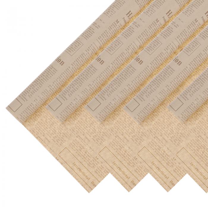 PATIKIL ヴィンテージフラワーラッピングペーパー 45シート20x14