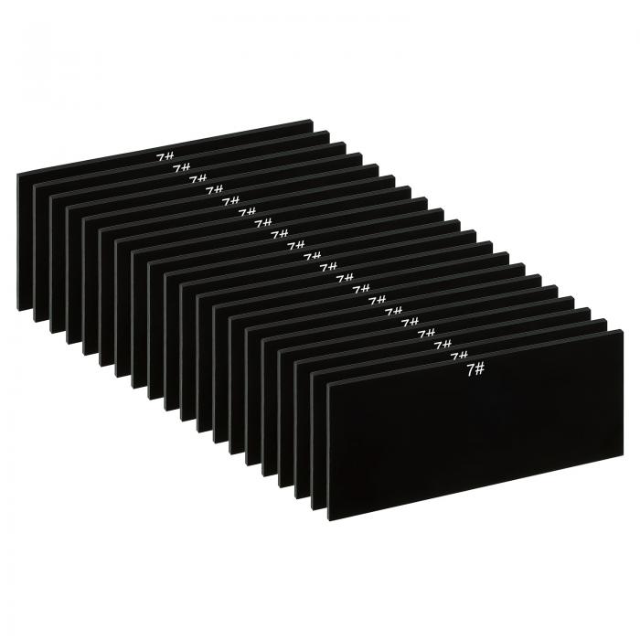 PATIKIL ܥ󥺥 7饹 10.8 x 5 cm 20 饹  ׸ե륿ץ졼ȥС ܥإåѥա