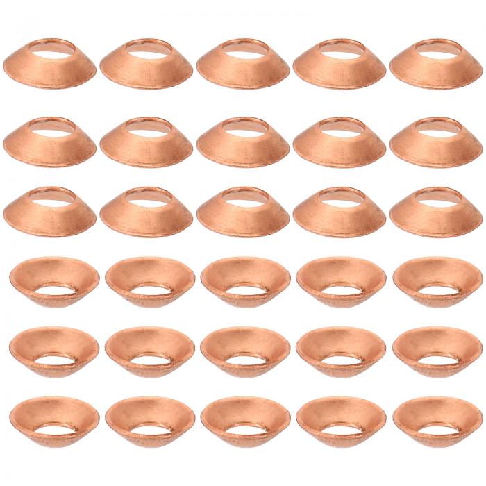 PATIKIL フ レアガスケット 30個セット 1/4