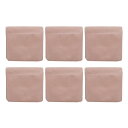 PATIKIL ポケットコスメティックバッグ 6個セット 4.5x5