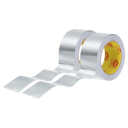 PATIKIL 遮熱テープ 2ロール 20 mm x 20 M 熱線反射粘着箔テープ 遮熱箔クールテープ 耐熱テープ ホースカー用 シルバー PATIKIL 遮熱テープ 2ロール 20 mm x 20 M 熱線反射粘着箔テープ 遮熱箔クールテープ 耐熱テープ ホースカー用 シルバー