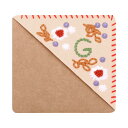 PATIKIL パーソナライズされた刺繍入りコーナーブックマーク 花柄フェルトステッチ三角形ブックマーク 女性や男性 読書愛好家 教師 DIYに最適 ホワイト ...