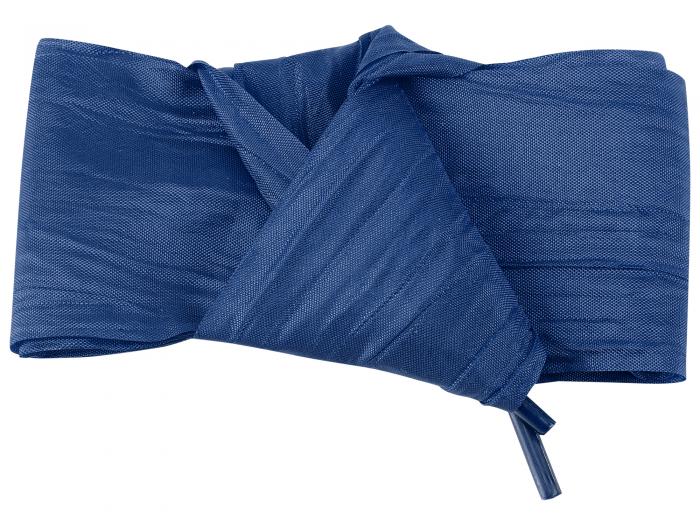 Elerevyo Solid Color Wrinkled Extra Wide Flat Athletic Shoelaces, Shoe Laces for Sneakers Navy Blue 150cm/59.1