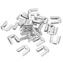 PATIKIL 24個 13 mm スパ イラルボーン縫製のヒント ステンレス鋼 スパ イラルコルセットボーンチップカバー エンドキャップ コスチュームブ ライダルドレス用