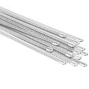 PATIKIL 8.7" スパ イラルスチールボニング 15個入り 5mm幅 スチールスパ イラルコルセットボニングステイ コルセット 下着 衣装 ウェディングドレス作り用 シルバー