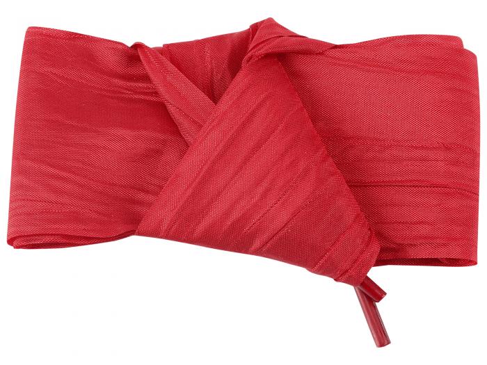 Elerevyo Solid Color Wrinkled Extra Wide Flat Athletic Shoelaces, Shoe Laces for Sneakers Red 130cm/51.2