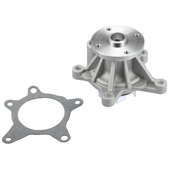 INFINAUTO ウォーターポンプ フロント12.4x10.3cmエンジンウォーターポンプ ガスケットキットNo.251002B000/251002B700 ヒュンダイに対応・アクセント2012-2020シルバートーン 1セット