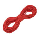 uxcell 弾力性のあるコード ヘビースト レッチストリングロープ 3/16"(5mm)x 11ヤード DIY縫製 アウトドアキャンプ タイダウンフックストラップ 赤色