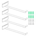 uxcell ワイングラスラック4個セット 11.02